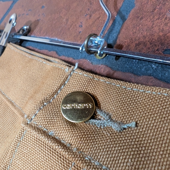 Carhartt Men's Loose Fit Double Front Carpenter Work Pants 38x30 - Picture 4 of 16